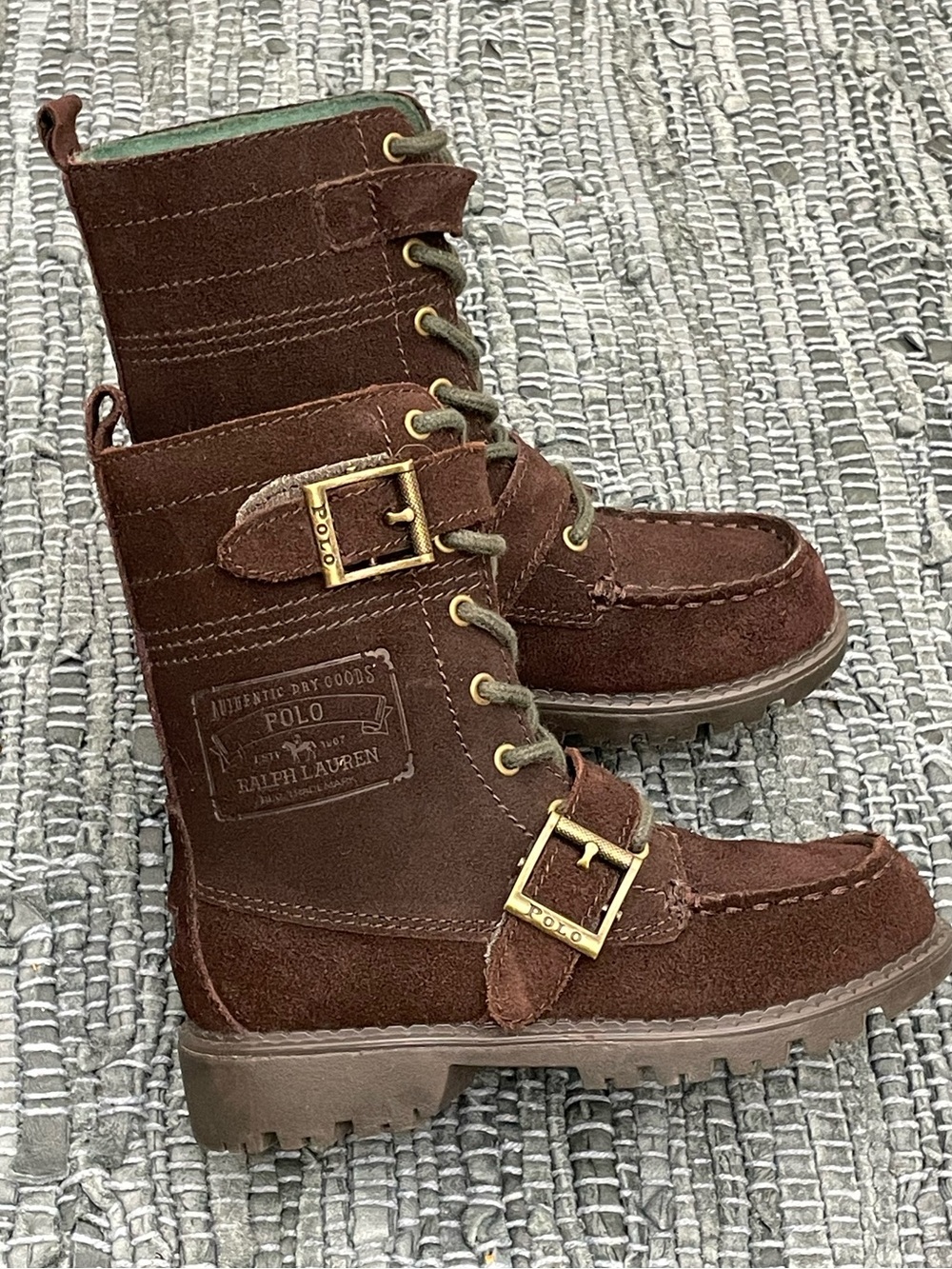 Polo by Ralph Lauren Leather Radbourne Boot, NWOT